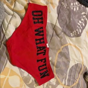 Victoria Secret red panties